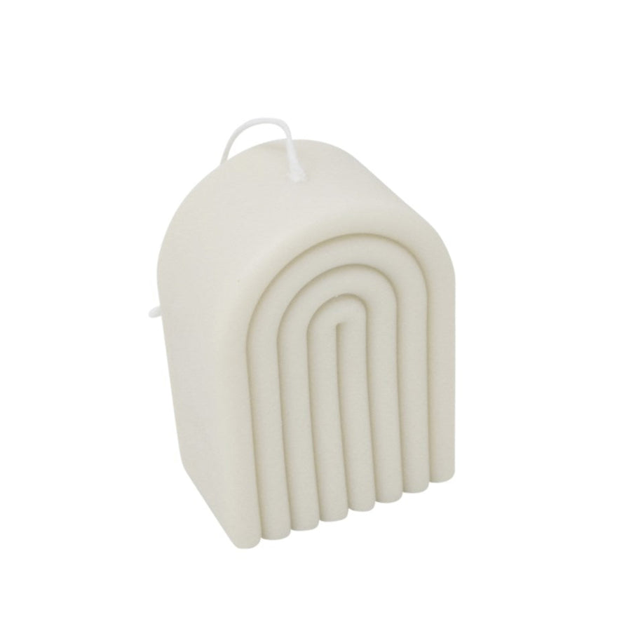 arch candle - white
