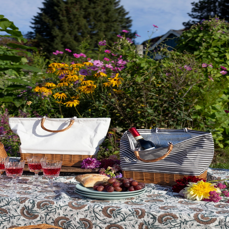 woven cooler bag