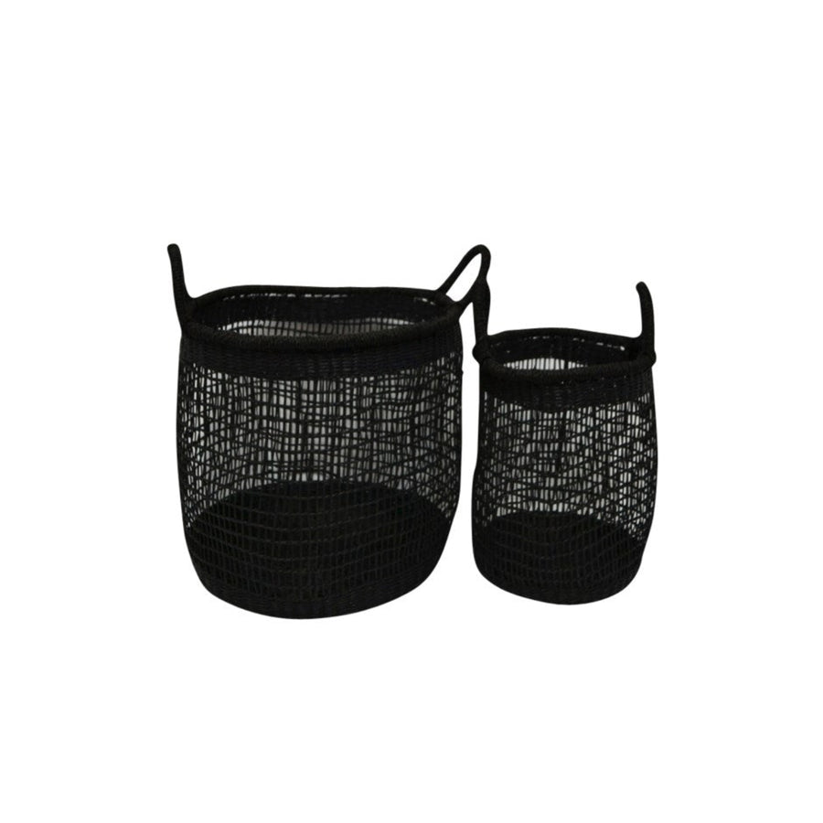 rattan mesh baskets