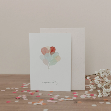 greeting card - balloons