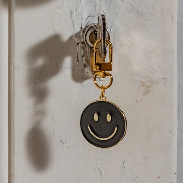 smiley key tag