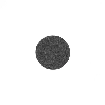 black melange coasters