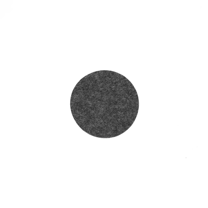 black melange coasters