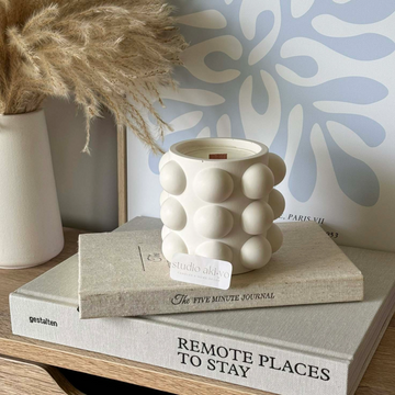 bubble jar candle