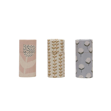 floral print safety matches