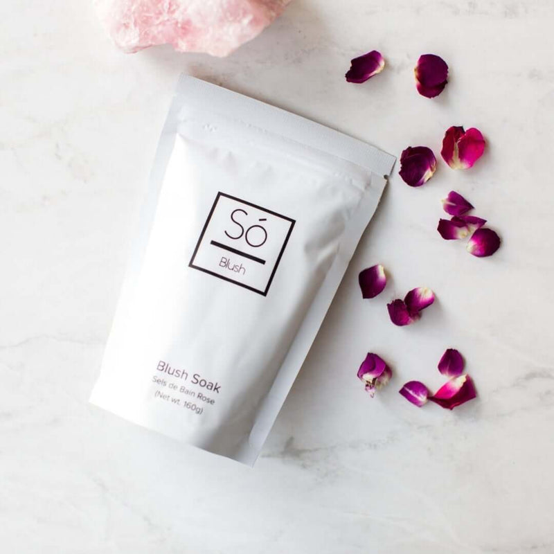 blush soak